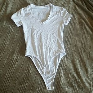 White t-shirt bodysuit